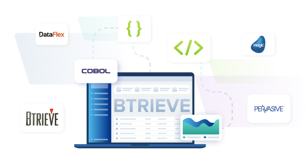 Illustration of migrating BTRIEVE to PostgreSQL and other Relational Databases